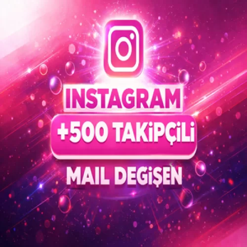 ⚡500 TAKİPÇİLİ İNSTAGRAM HESAP ! HEMEN TESLİM✅